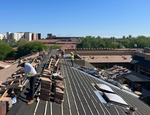 Commercial Roofing in Chandler Arizona at Mosaic Gardens