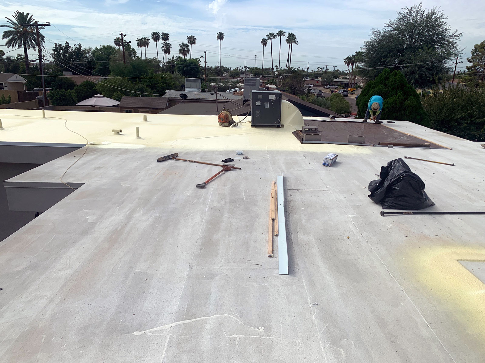 Foam Roofing Scottsdale Arizona by MSW Scottsdale Roofers